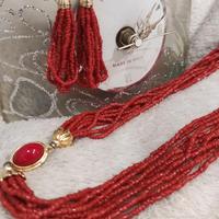 Set collana e orecchini vintage