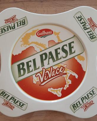 Vassoio  "Bel Paese Vivace Galbani ", vintage