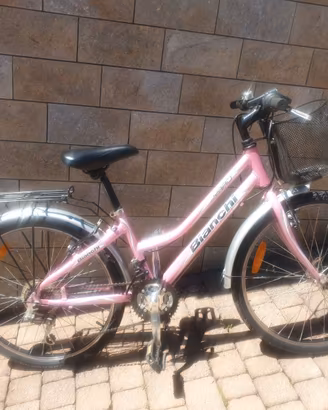 Bicicletta bambina BIANCHI 24'' con cambio