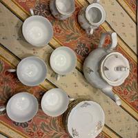 Servizio da te porcellana vintage marca Korok