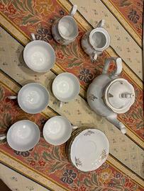 Servizio da te porcellana vintage marca Korok