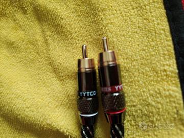 Connettori RCA - OFC schermatura metallica cm.50