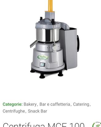 Centrifuga/Estrattore fama mcf 100