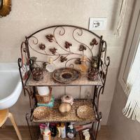 mobilino ferro battuto pieghevole 