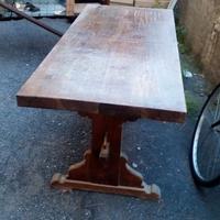 tavolo fratino in legno massiccio con 6 sedie 