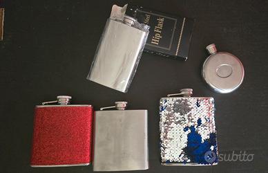 Set Fiaschette da Tasca in Acciaio – Vari Modelli 