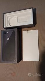 scatola originale iPhone 8 plus 64gb 