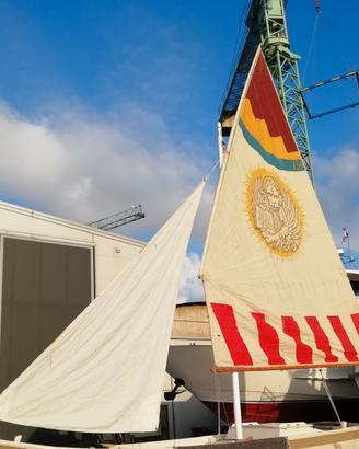 Attrezzatura completa vela al terzo