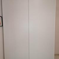 Armadio ante scorrevoli bianco
