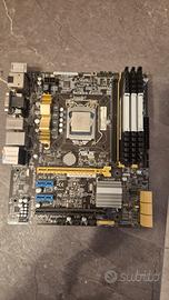 i7-4770 + 12GB DDR3 (3x4) + Asus H87M-PRO