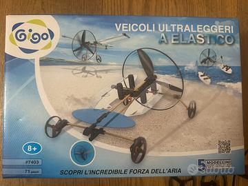 Veicoli Ultraleggeri a Elastico, gioco per bambini