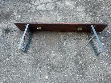 Panche in legno pieghevoli