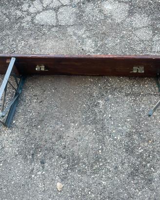 Panche in legno pieghevoli