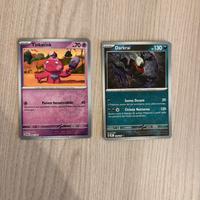 Carte pokemon Tinkatink e Darkrai