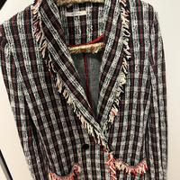 Giacca bouclé di cotone