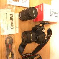 Canon reflex EOS 500D obiettivo tamron access