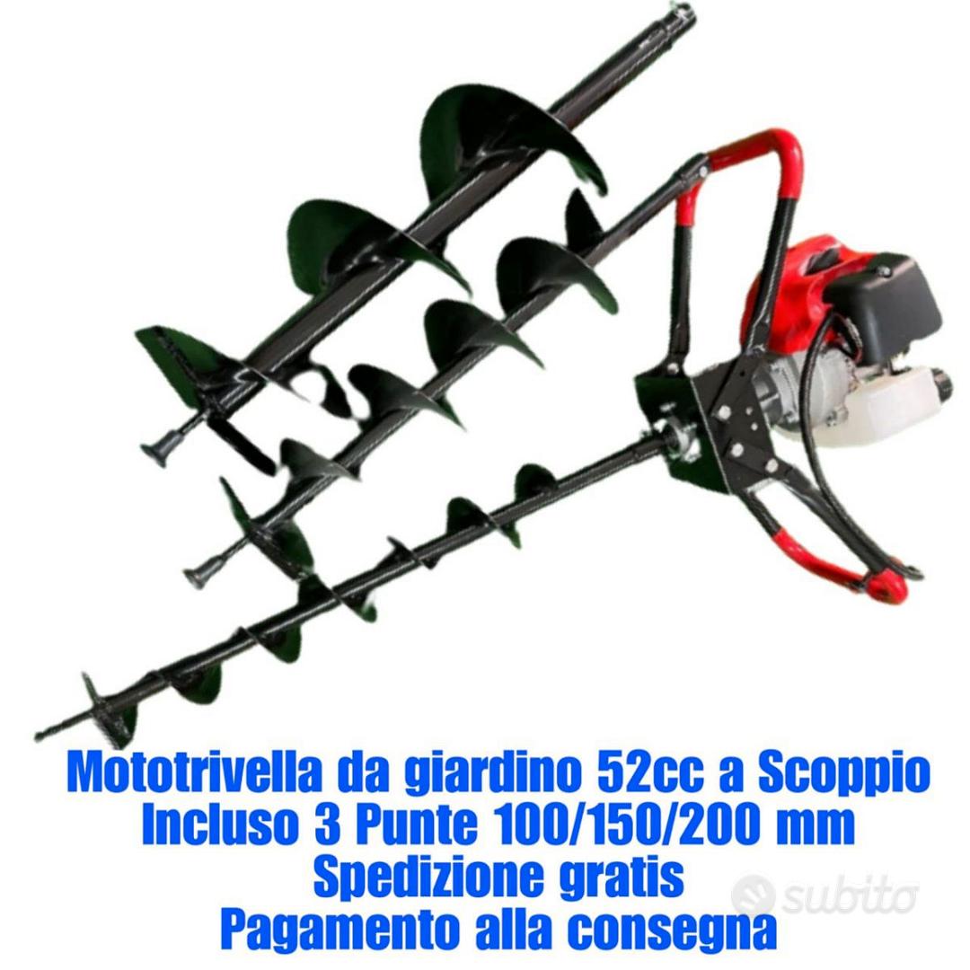 moto--trivella da giardino 52cc A Scoppio - Giardino e Fai da te In vendita  a Cuneo