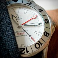 Omega seamster 300 gmt Great White