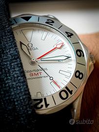 Omega seamster 300 gmt Great White