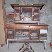 Pollaio/conigliera artigianale 