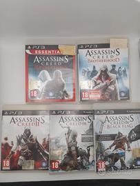 Lotto 5 giochi saga Assassin’s Creed PS3