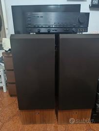 2 Casse marca B&W + Amplificatore.