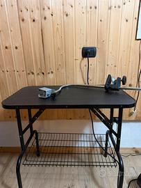 Tavolino pieghevole toelettatura