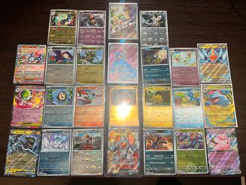 Lotto pokemon 25 carte ita nearmint