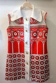 Abito donna vintage anni 60/70 taglia 42