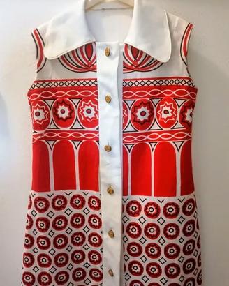 Abito donna vintage anni 60/70 taglia 42