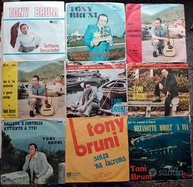 9 45 giri napoletani di TONY BRUNI an 60 sped grat