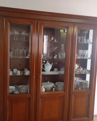 Cristalliera sala da pranzo