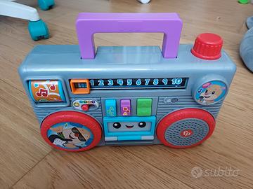 Fisher Price Ridi e Impara Radio Divertente MATTEL