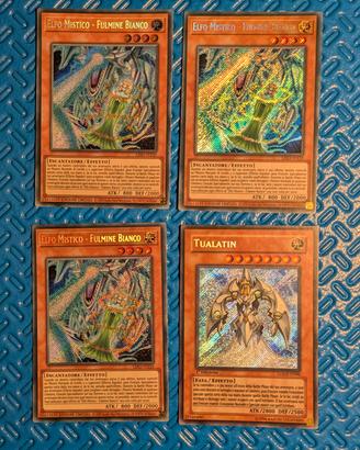 elfo mistico fulmine bianco e tualatin - yugioh