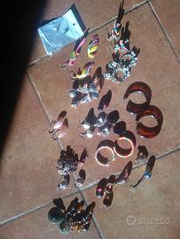 Lotto orecchini donna