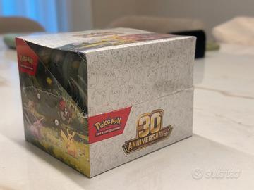 Pokémon 30th Celebration Display 10 Mini Tin ITA
