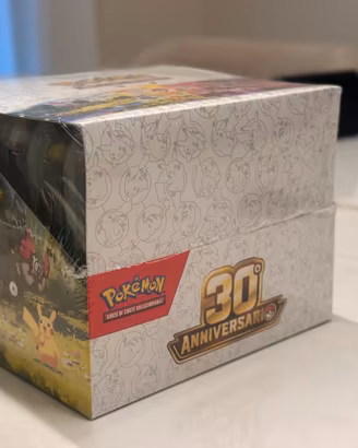 Pokémon 30th Celebration Display 10 Mini Tin ITA