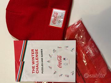 Coca-Cola olimpiadi cuffia, fasciacollo e enigmist