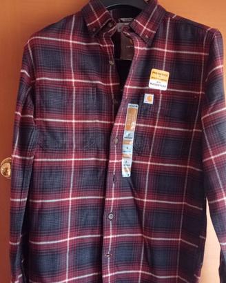 camicia  uomo felpata carhartt 