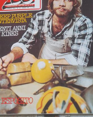 ciao 2001 n 13 1976 deep purple rivista new trolls
