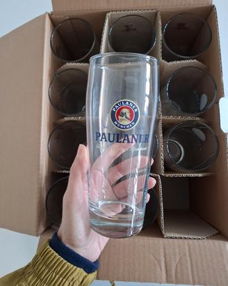12 bicchieri Paulaner originali 0,5L - Sahm Willi