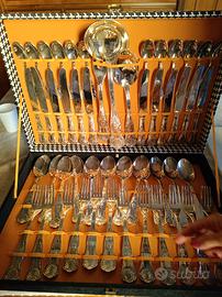 servizio posate argento 800