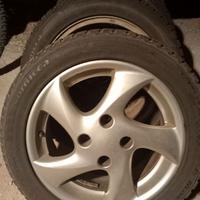 Cerchi orginali per Pegueot 206 con gomme invernal