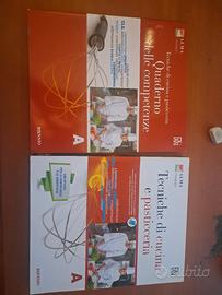 Libri di cucina e pasticceria+quaderno competenze