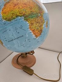 Mappamondo Luminoso Atmosphere Blue World 30cm