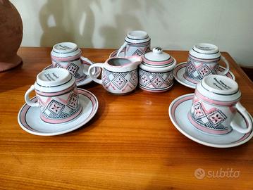 servizietto da tè stile rustico 