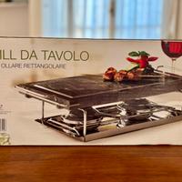 Grill Da Tavolo In Pietra Ollare - Nuovo