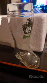 boccale birra Forst stivale 0,25 l