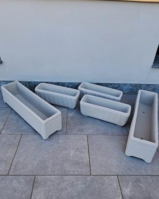 Vasi in cemento 