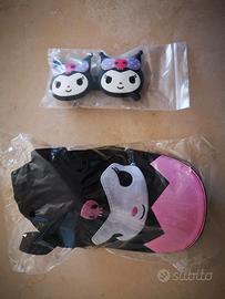 Nuovo cappellino e occhiali Kuromi HelloKitty